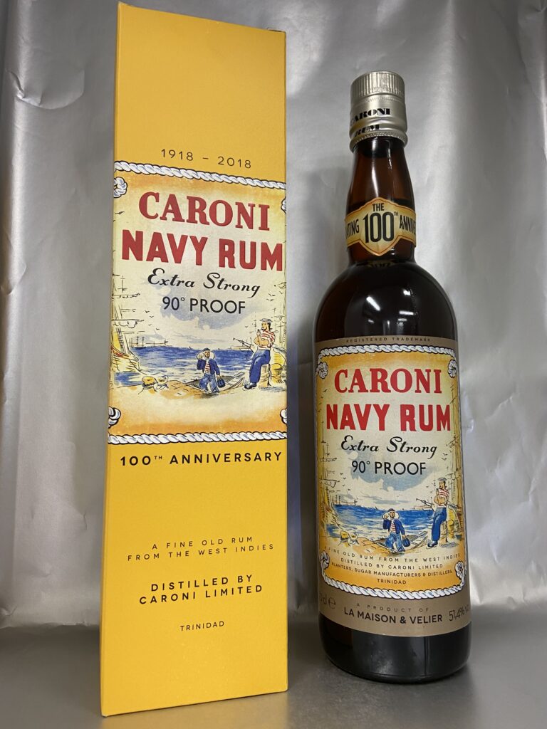 CARONI NAVY RUM 100 th ANNIVERSARY - EXTRA STRONG 90° PROOF