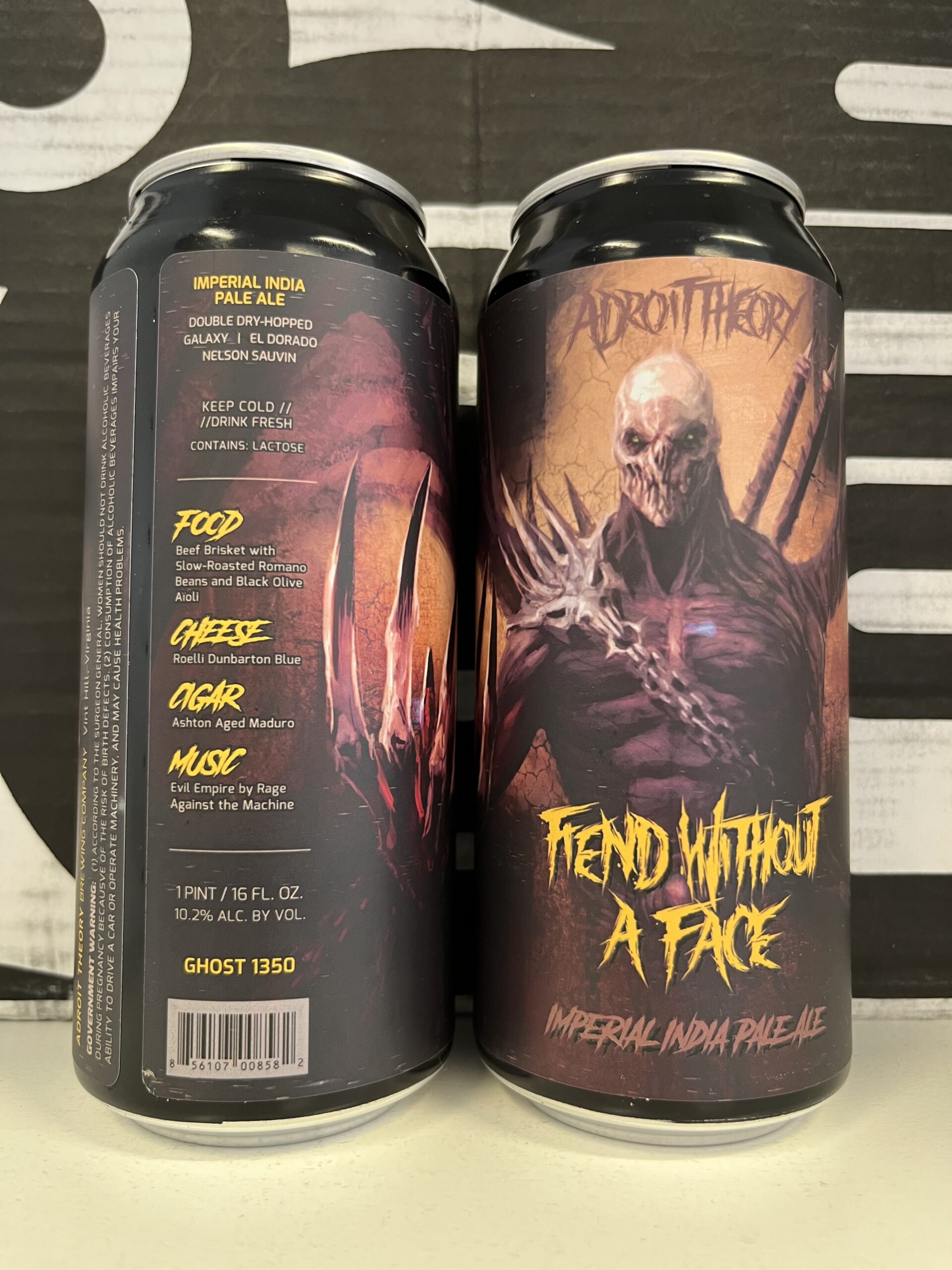 ADROIT THEORY BREWING - FRIEND WITHOUT A FACE